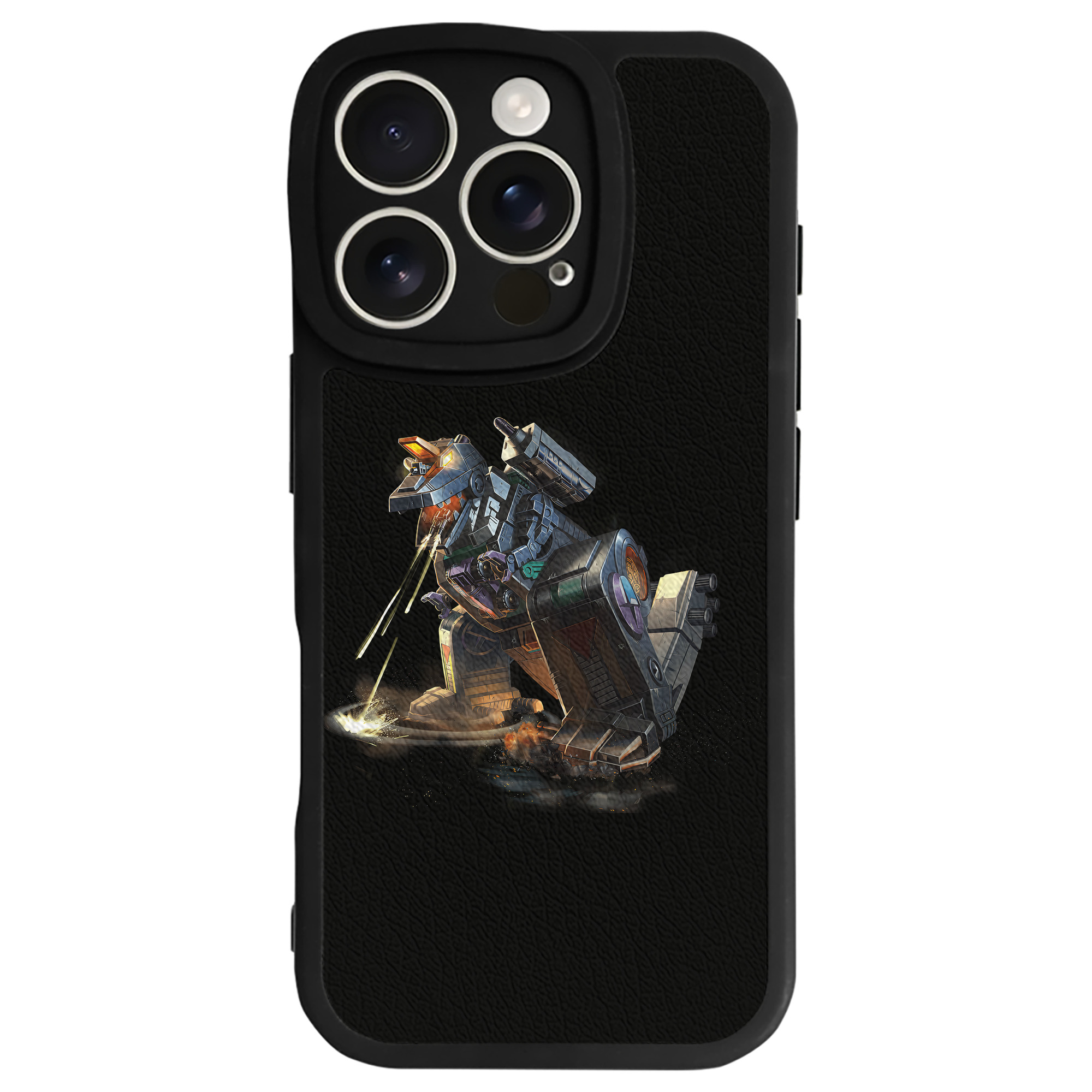 （画像用） Transformers トランスフォーマー 【iPhone 16シリーズ対応】シリコンスマホケース（レザー調） 材質：シリコン